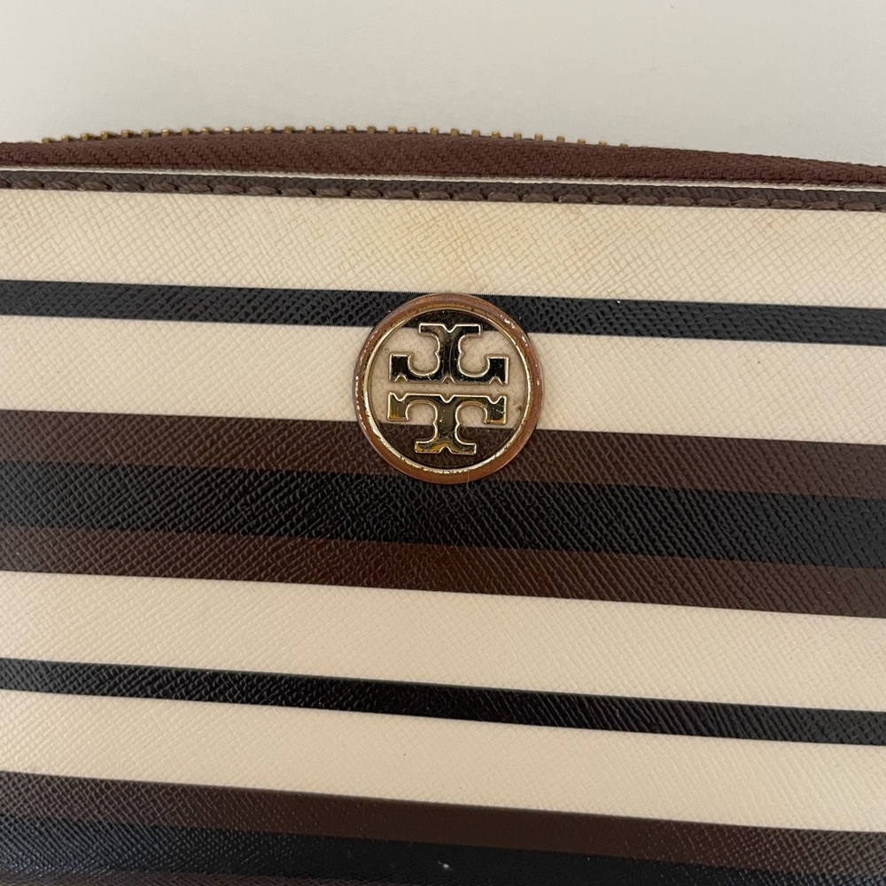 Tory Burch striped wallet